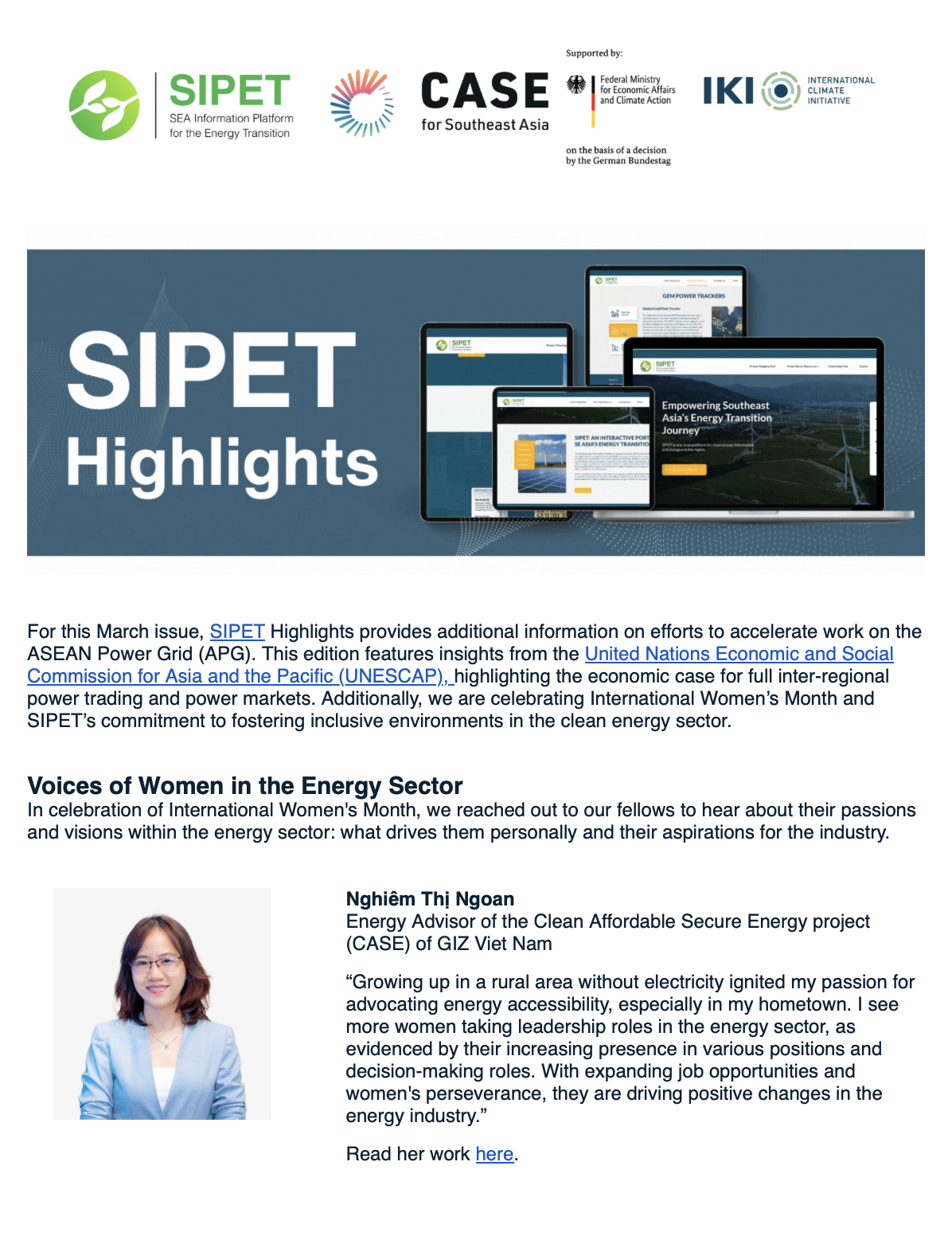 SIPET Newsletter March 2024