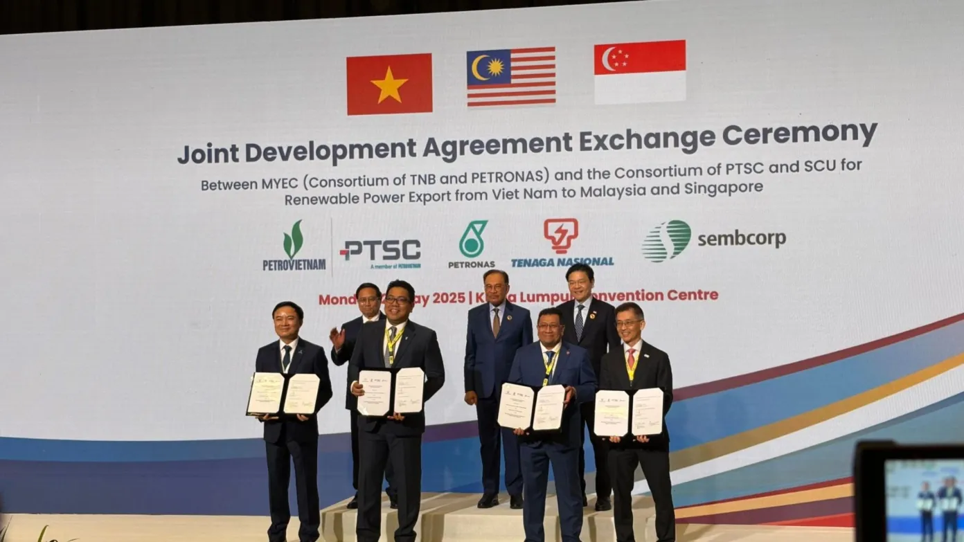 Malaysia, Singapore, and Vietnam Forge Renewable Energy Alliance to Explore Cross-Border Clean Electricity Trade