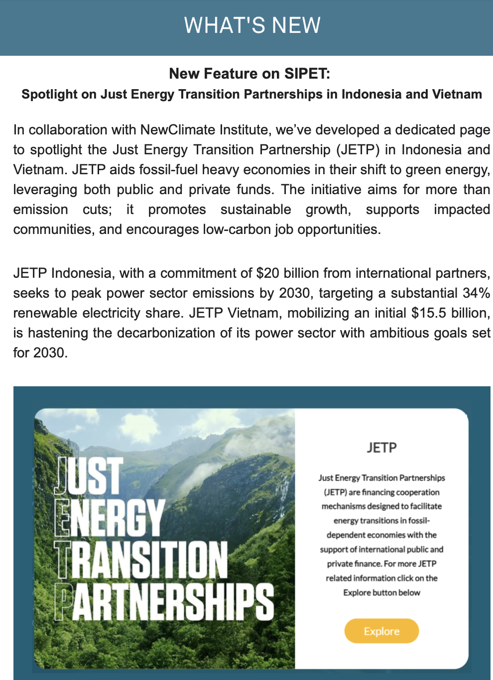 SIPET Newsletter September 2023