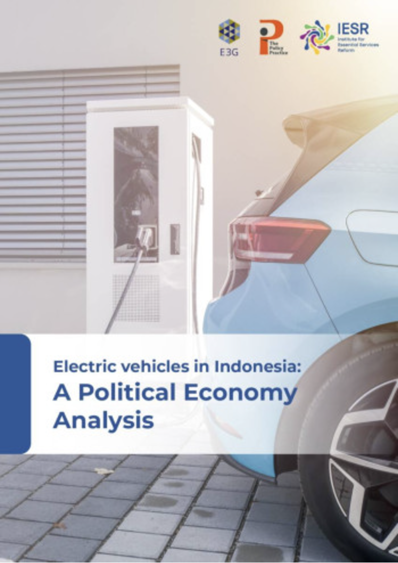 Electric Vehicles in Indonesia – A Political Economy Analysis