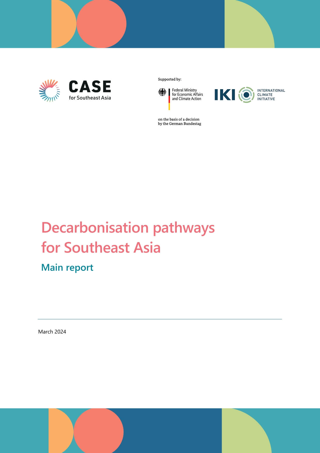 Decarbonisation Pathways for Southeast Asia - Main report