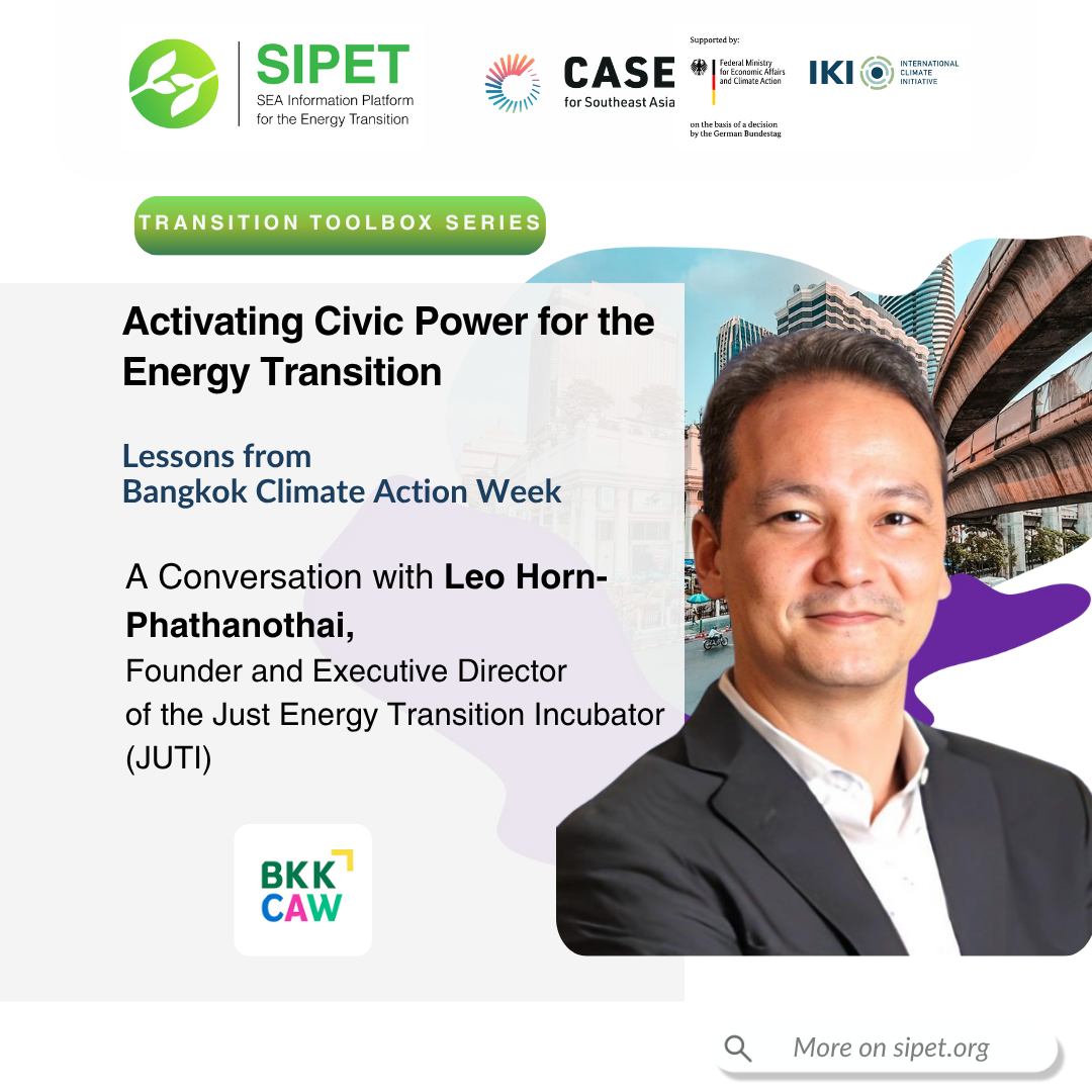 Activating Civic Power for the Energy Transition: Lessons from Bangkok Climate Action Week