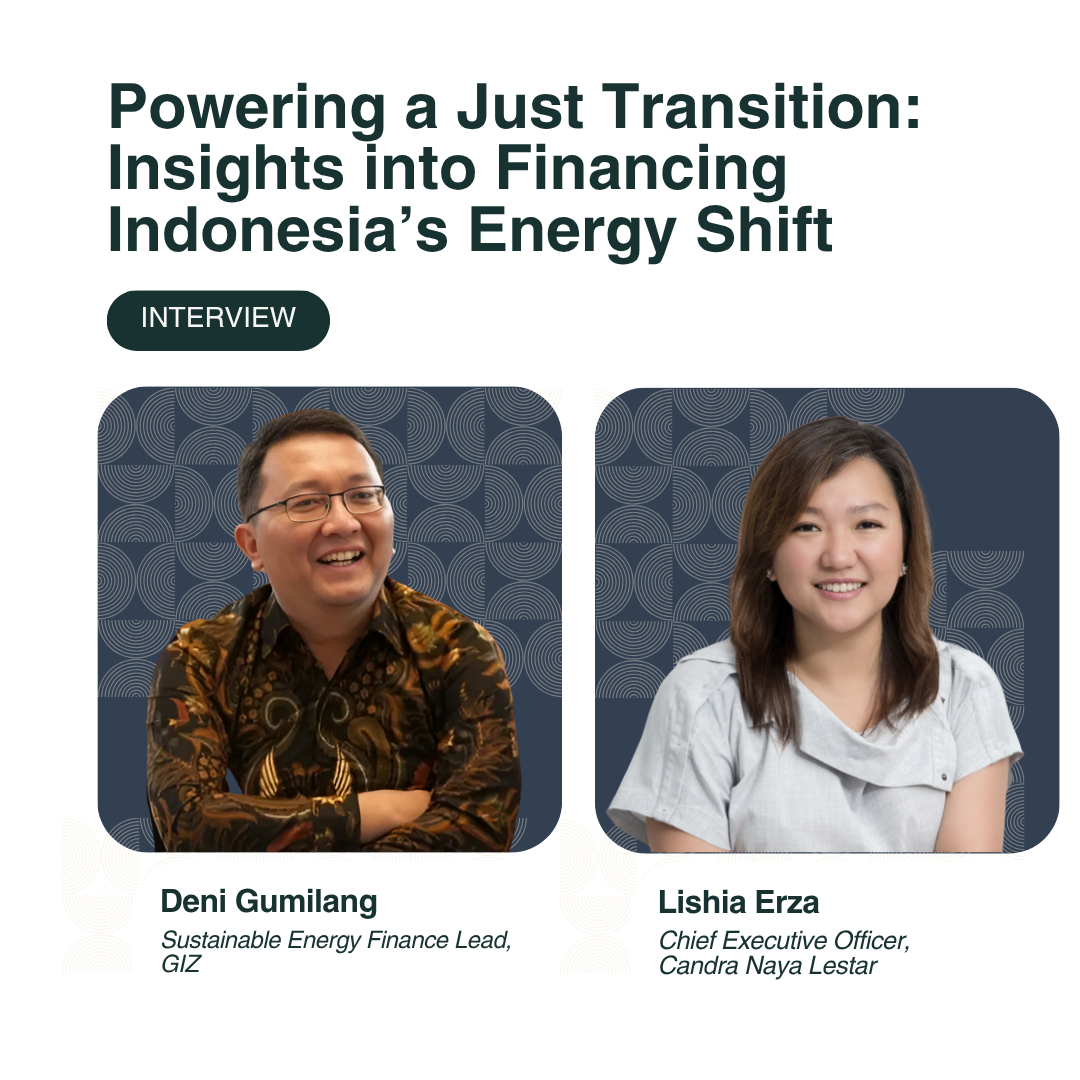 Powering a Just Transition: Insights into Financing Indonesia’s Energy Shift