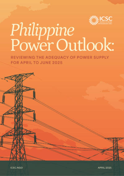 Philippine Power Outlook: Reviewing the Adequacy of Power Supply for April to June 2025