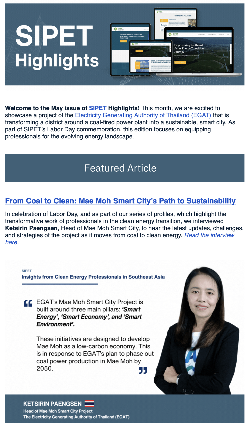 SIPET Newsletter May 2024